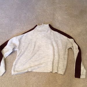 Silence + Noise Mock neck sweater